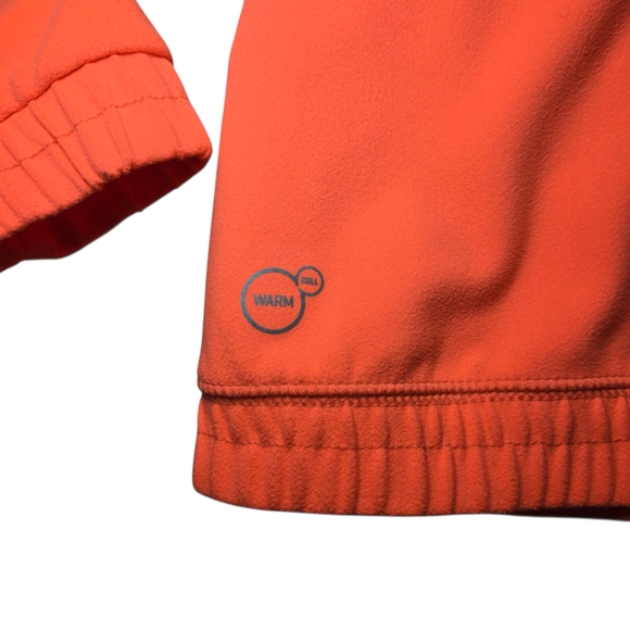 Puma Women's Bright Orange Full-Zip Jacket - Picture 6 of 9